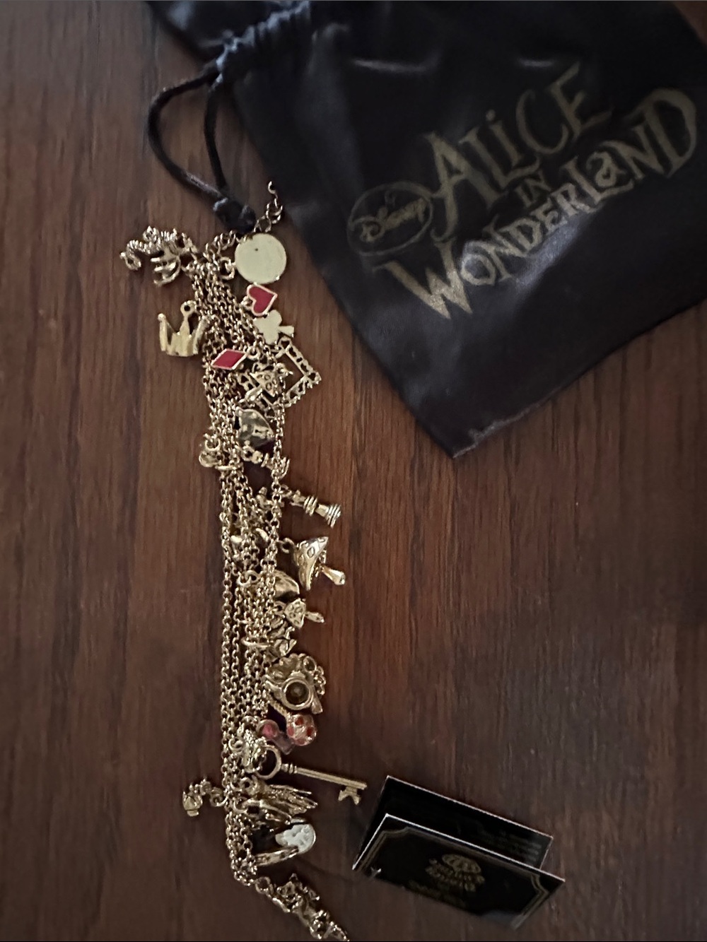 Tom Binns Alice in Wonderland Collection from 2010 charm bracelet